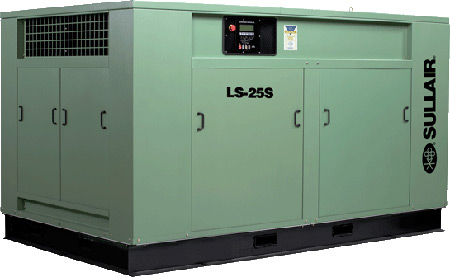 Sullair LS25S rotary screw industrial air compresor