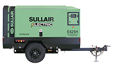 Sullair E425H electric portable air compressor
