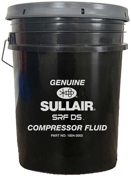 SRF DS compressor fluid bucket