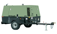 Sullair 375 Series T2/T3 portable diesel air compressor
