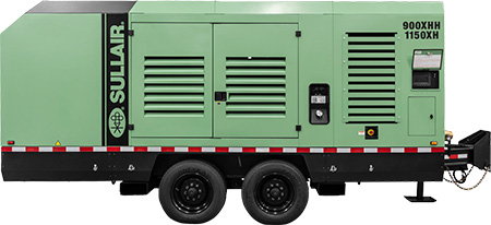 Sullair 900XHH/1150XH Tier 4 Final high pressure portable diesel air compressor