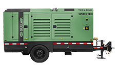 Sullair Mid-Range Series T4F portable diesel air compressor