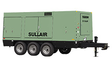 Sullair 1600 Series T3 portable diesel air compressor
