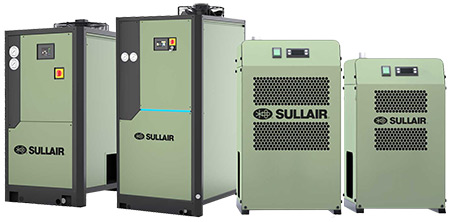 Sullair refrigerated dryers assortment