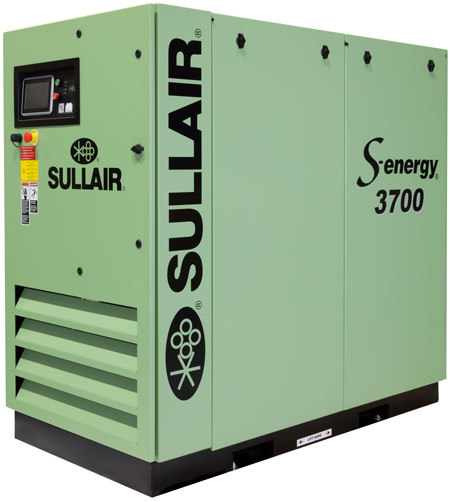 Sullair S-energy 3700B rotary screw industrial air compresor