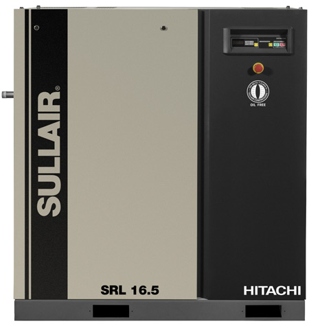 Sullair SRL16.5 oil free scroll air compresor